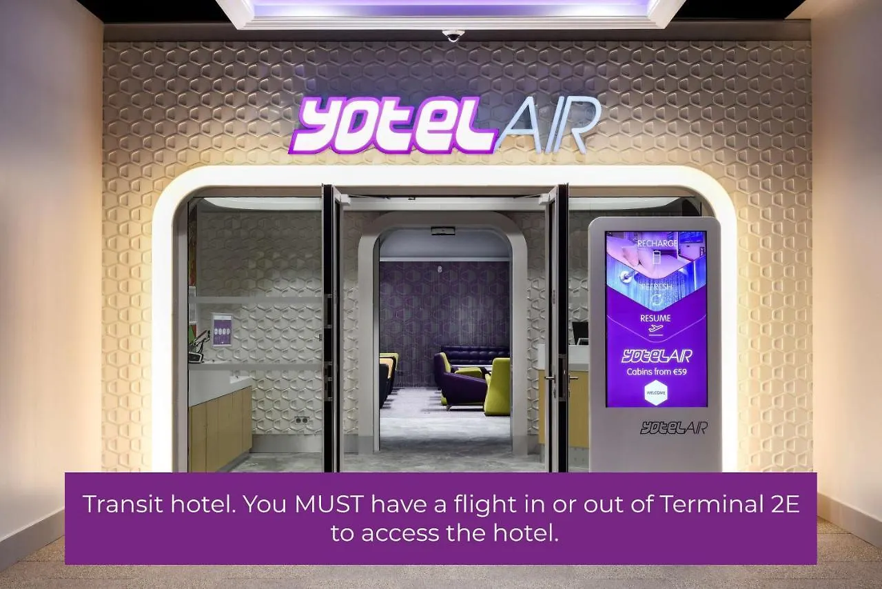 Yotelair Paris Cdg - Transit Hotel - Terminal 2E Roissy-en-France